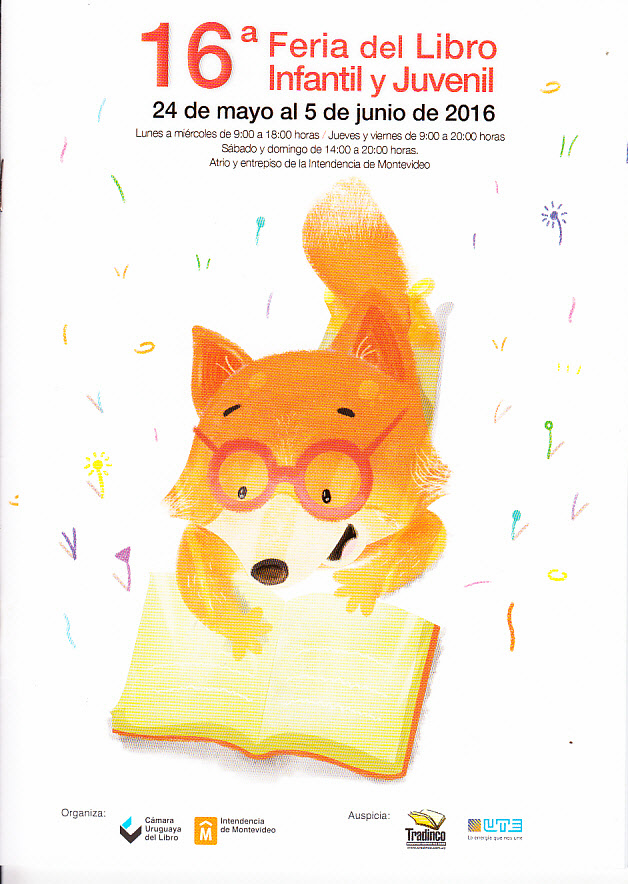 Afiche de la Feria del Libro 2016