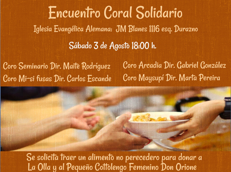 2019 Encuentro Coral Solidario